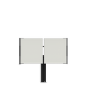 Slimline Whiteboardframe Touch 65"