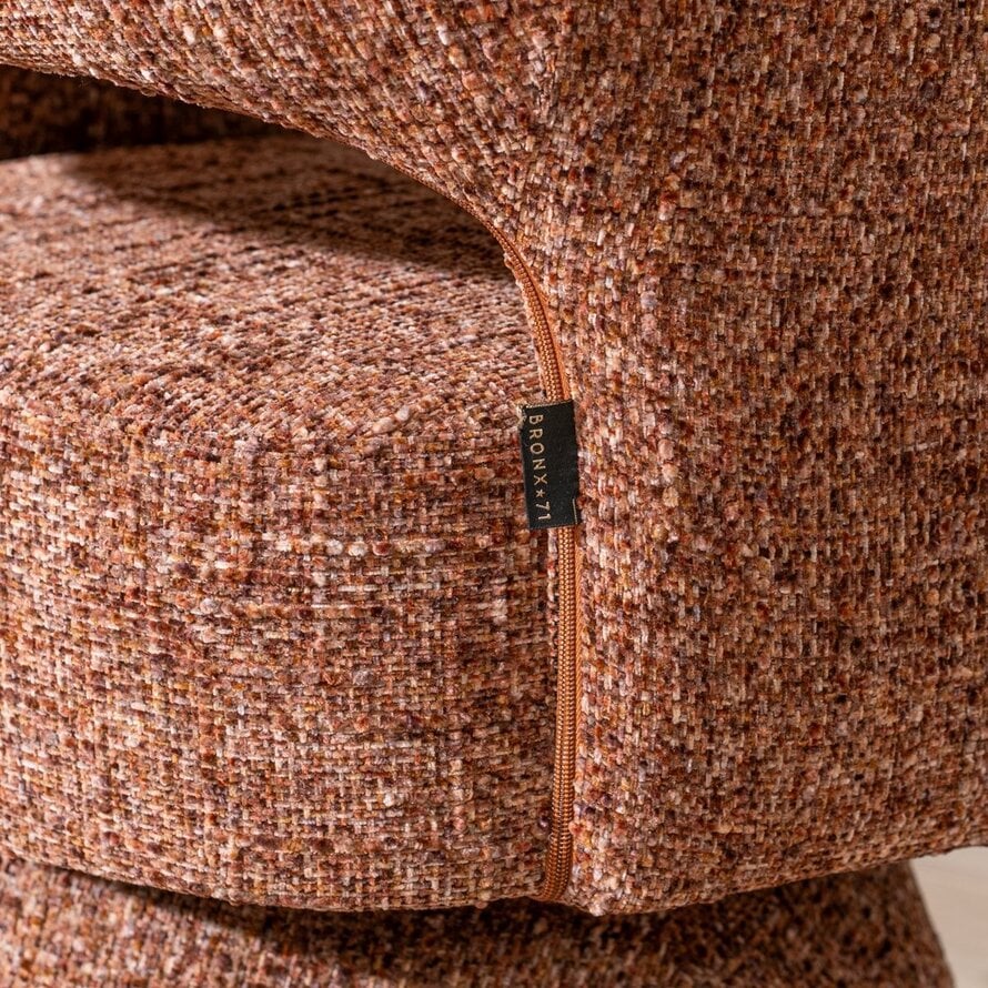 Josh - draaibare fauteuil in chenille