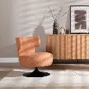 Metro - draaibare fauteuil in linnen