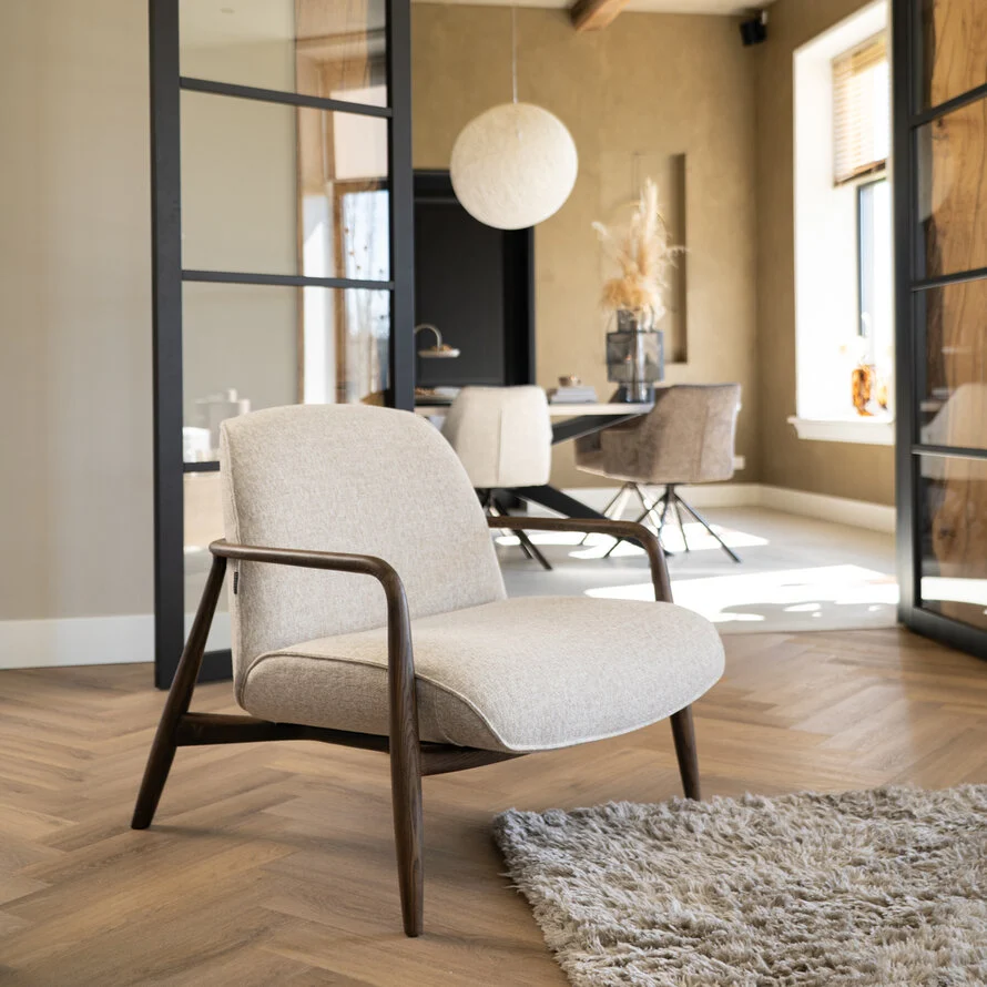 Vidar  - fauteuil in linnen