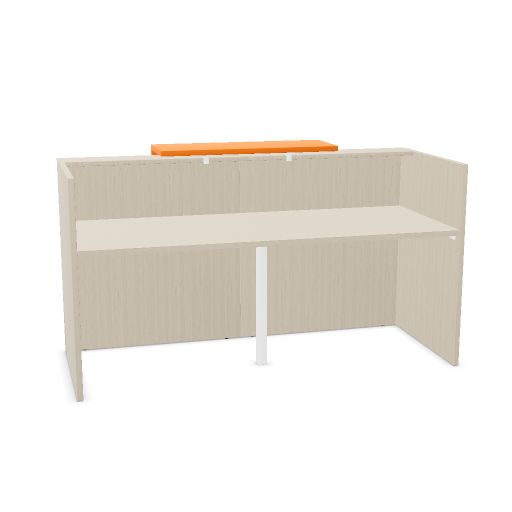 Z2 STRAIGHT COMPOSITION WITH CLOSING SIDE PANELS W.206 D.88 H.116,5