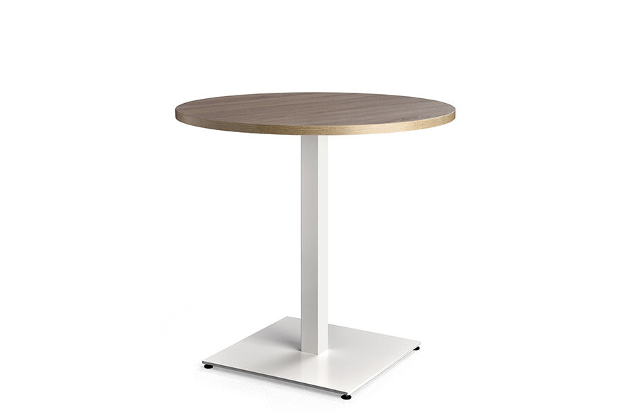 Carro alto - hoge tafel met centrale vierkante poot - hoogte 112,5 cm
