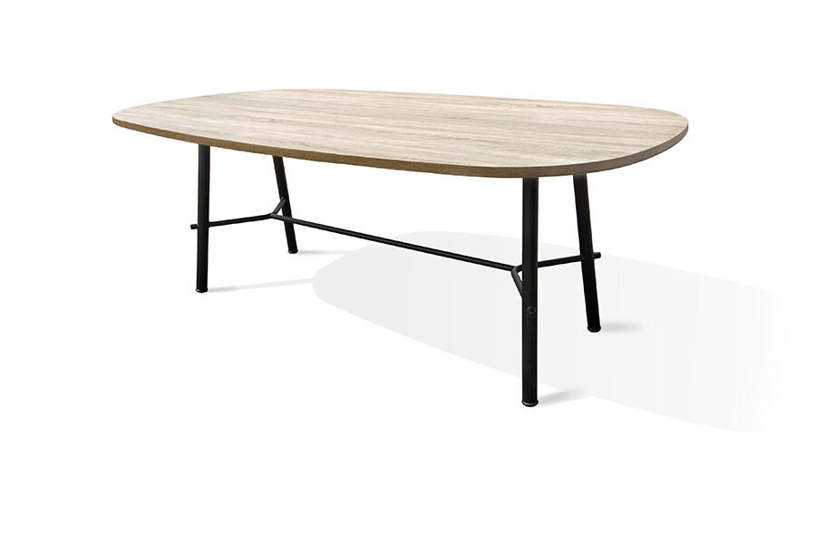 Asta - ovale tafel - hoogte 104 cm