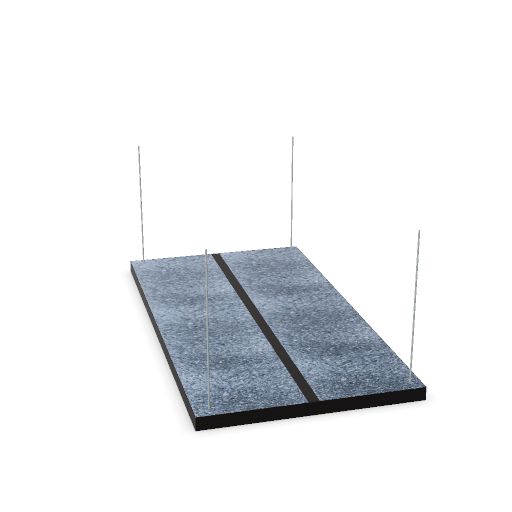 Acoustic single lamp 