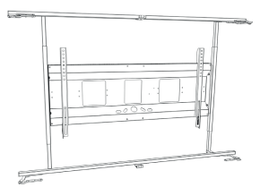 [AF-PY-N] Universeel frame voor wandmontage vleugelset
