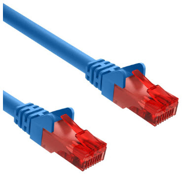 [UTP-CAT6-1M-BLUE] UTP kabel 1m blauw
