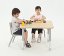 Vierkante kleutertafel Olaf - hoogteverstelbaar
