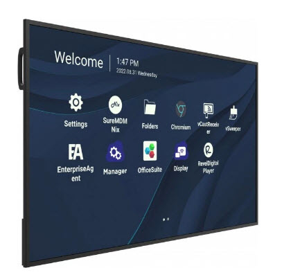 ViewSonic LED Large Format Display 65" - 4K - 500 nits - 24/7 - non touch