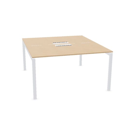 Bench - One-piece worktop with slots - 2 top access included - Code 300AC3802 - W. 32 - L.140 / D.158 / H.74