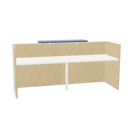 Z2 STRAIGHT COMPOSITION WITH CLOSING SIDE PANELS W.246 D.88 H.116,5