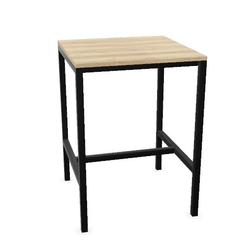 Arca bartafel 80x80cm vaste hoogte