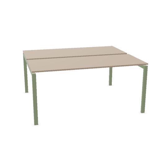 Bench - Shared workstation W. 160  H. 74  D. 136,5 