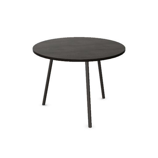 Round meeting table - 3 legs - L.100 / D.100 / H.75