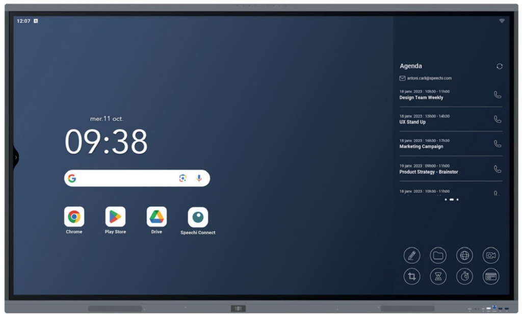 [ST-86-CONNECT-PRO5] Speechi Superglass Pro - 86"