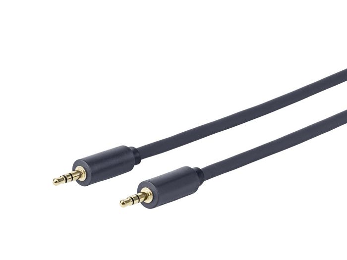 Vivolink 3,5mm Audio Kabel mini jack 15m - Male naar Male - Zwart