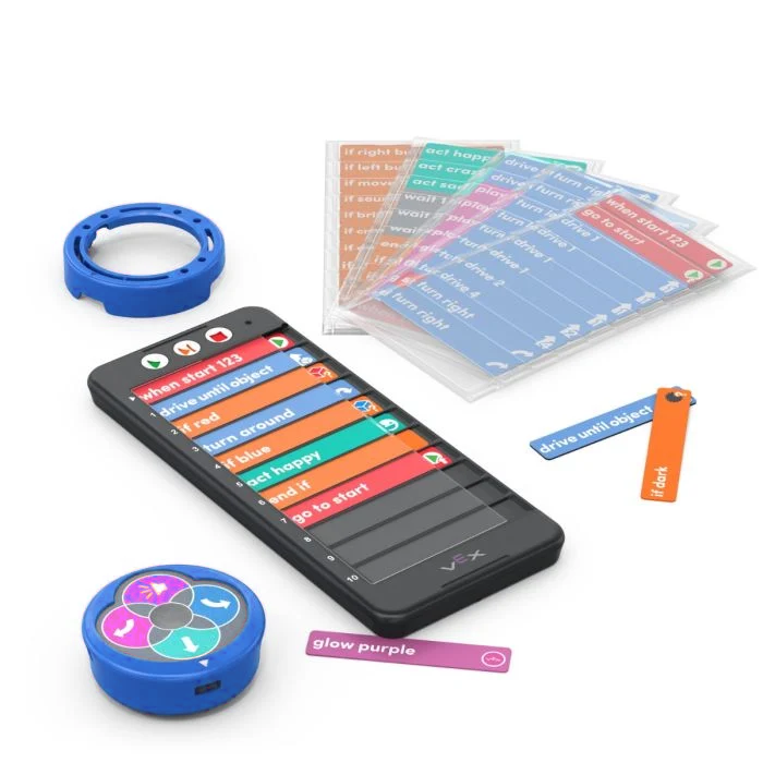 [248-8471] VEX 123 robot (blauw) en coder