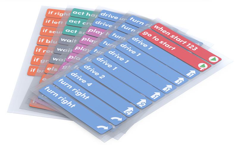 [248-8422] VEX 123 programmeerkaarten (50-pack)