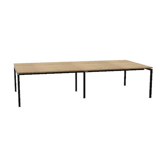 Arca vergadertafel 320x160cm vaste hoogte
