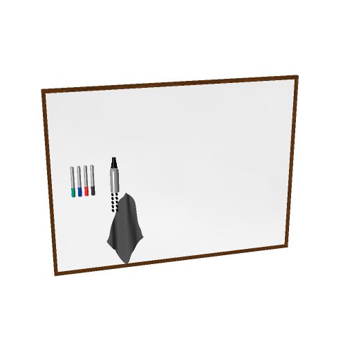 [16001.406@H hg_ral9016] Sharp Oak whiteboard, 90x120 cm