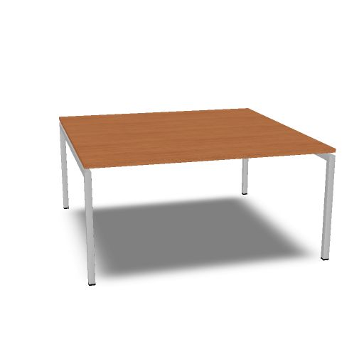 [AR1616VA-1LEAL@25 1 LE AL] Arca vergadertafel 160x160cm vaste hoogte