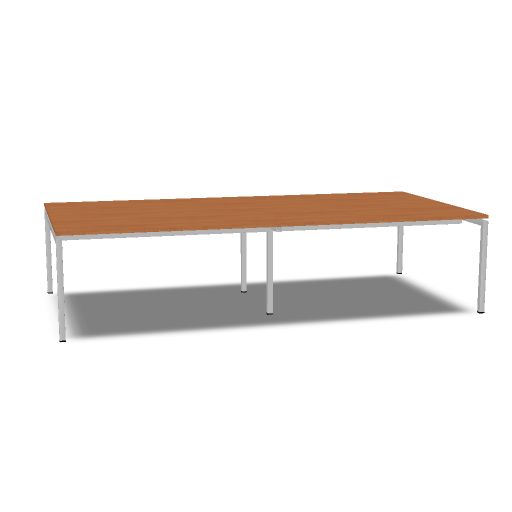 [AR3216VA-1LEAL@25 1 LE AL] Arca vergadertafel 320x160cm vaste hoogte (25, AL, 1, LE)