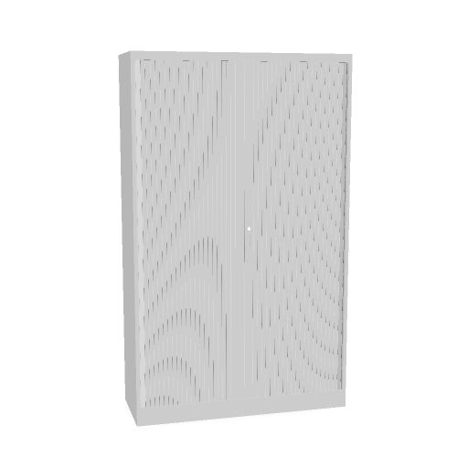 [EC2000-AL@AL ST] Ecotec roldeurkast 198x120x45cm (Aluminium, ST (Structuur))