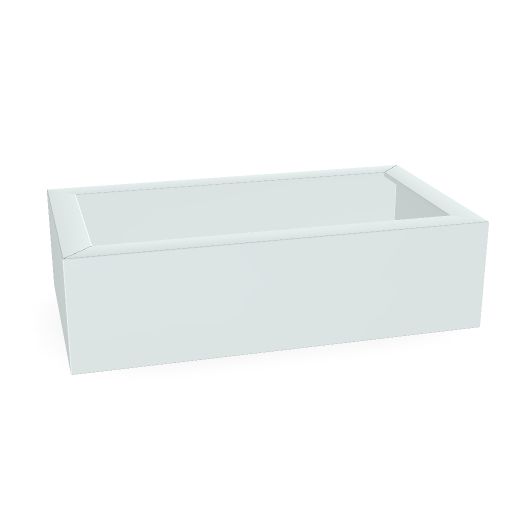 Plantenbak b80xd44,2xh22 wit