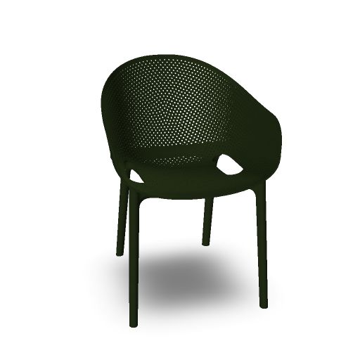 Sky Pro stoel Olive green