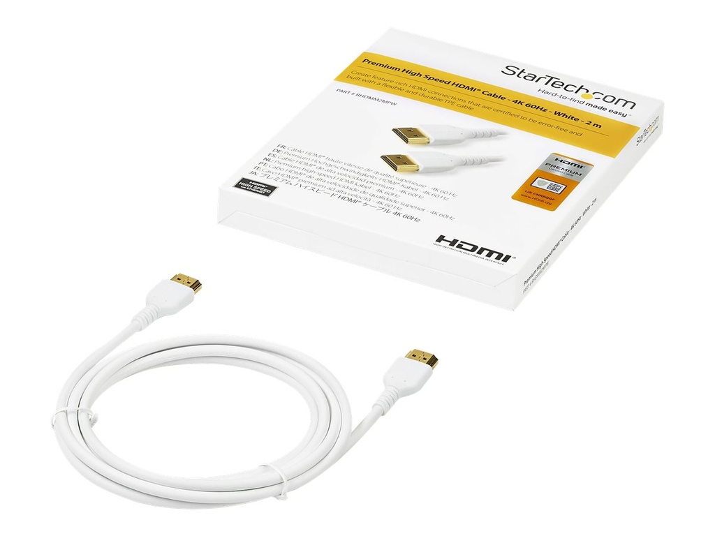 [5775359] 2m Premium Certified HDMI 2.0 Cable met Ethernet