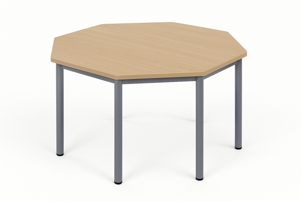 [OCTATABLE-120-59-MEL] Achthoekige tafel - Ø 120 cm