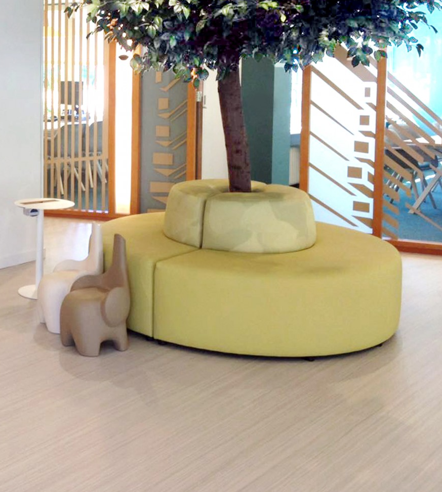 [ADX Ziteiland Rond-Kleur bekleding rug-TBA-Kleur bekleding zit-TBA] ADX Ziteiland Rond (Nog te bepalen, Nog te bepalen)