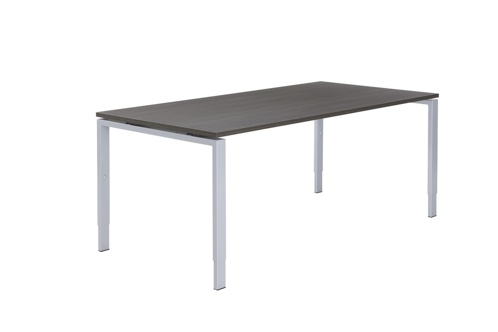 [CV1012A] Carré vergadertafel recht 200 x 100 cm, poottype A, instelbaar 62 - 86 cm