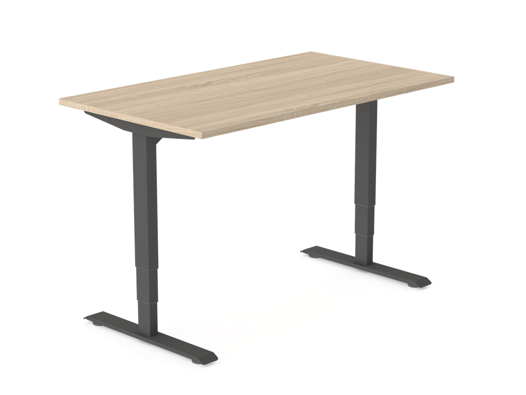 [HLSDR-04] Flexframe enkel bureau recht, 160 x 80 cm, elektrisch verstelbaar 65 - 130 cm, incl. memoryfunctie