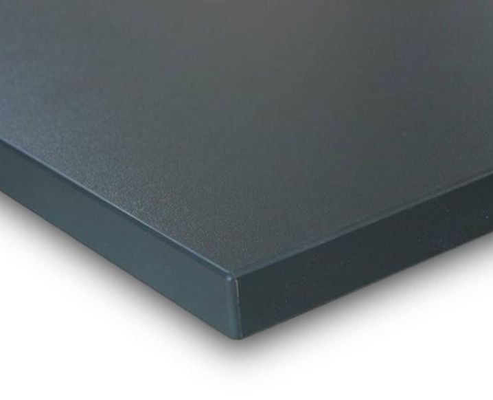 [5H805C180FMN4] blad melamine zwart 180 x 80 x 2.5 cm