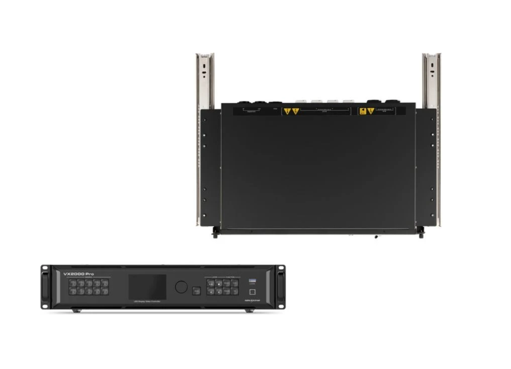 Rack-Mount All-in-One System Control Box met plug-in power box voor LED-screen