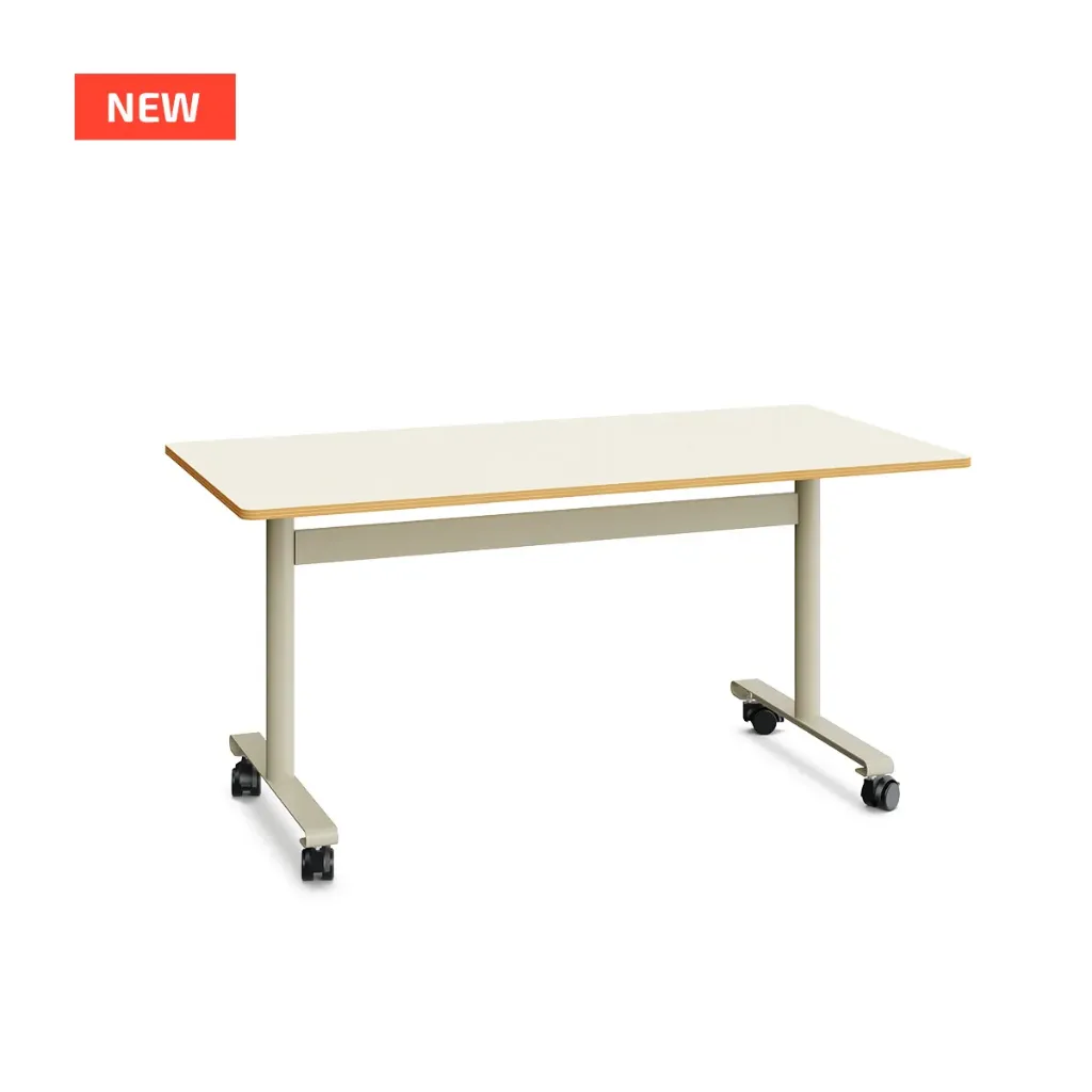 [226DNR-V2-Height-TBA-Decor table top-TBA] Minifloop - witte klaptafel op wielen (nieuwe versie 2026) (Nog te bepalen, Nog te bepalen)