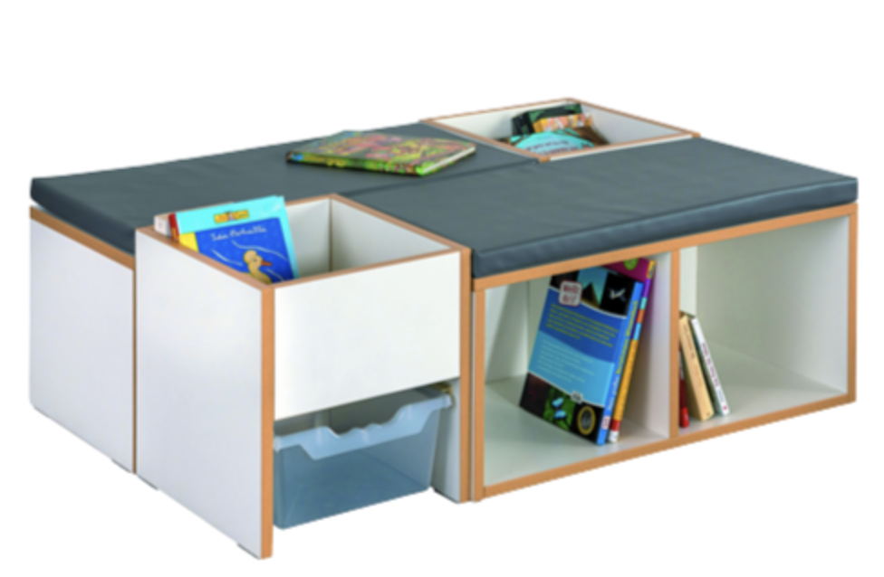 [LEST-SET2] Leeseiland met zitkussen