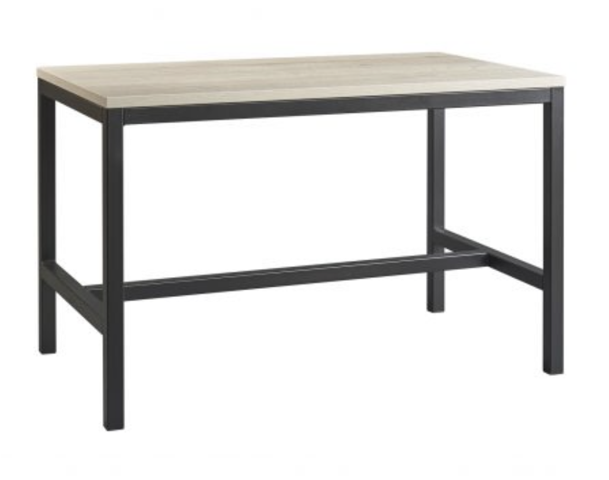 [STATAFEL-140x80-VOLKERN] Statafel H-poot onderstel - 140 x 80 cm - volkern