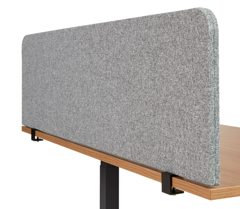 [Akoestische Basic+ opzetwand b 80c x h 50cm H klem zijkant] Basic+ voorzetwand b 80cm x h 50cm H klem zijkant