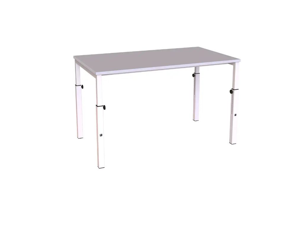 [Simplex table-compac mel-200 x 100] Hoogteverstelbare volkern tafel - 200 x 100 cm