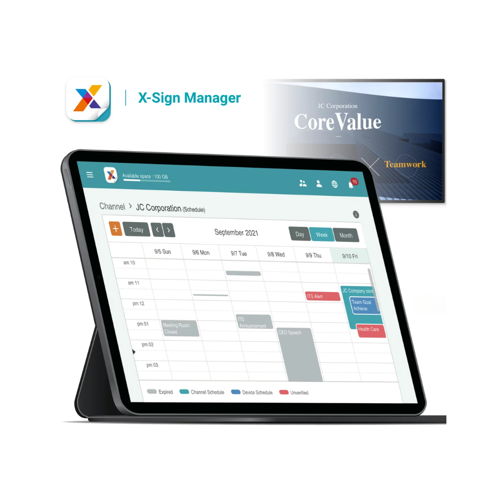 BenQ X-Sign Premium - 1 jaar