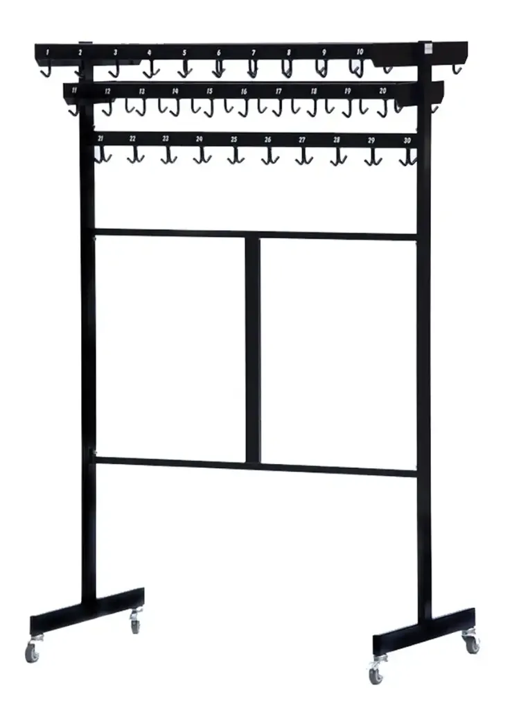 Mobiele kapstok (60 haken)