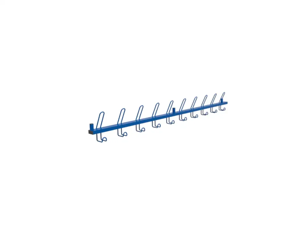 Wandkapstok (10 haken)