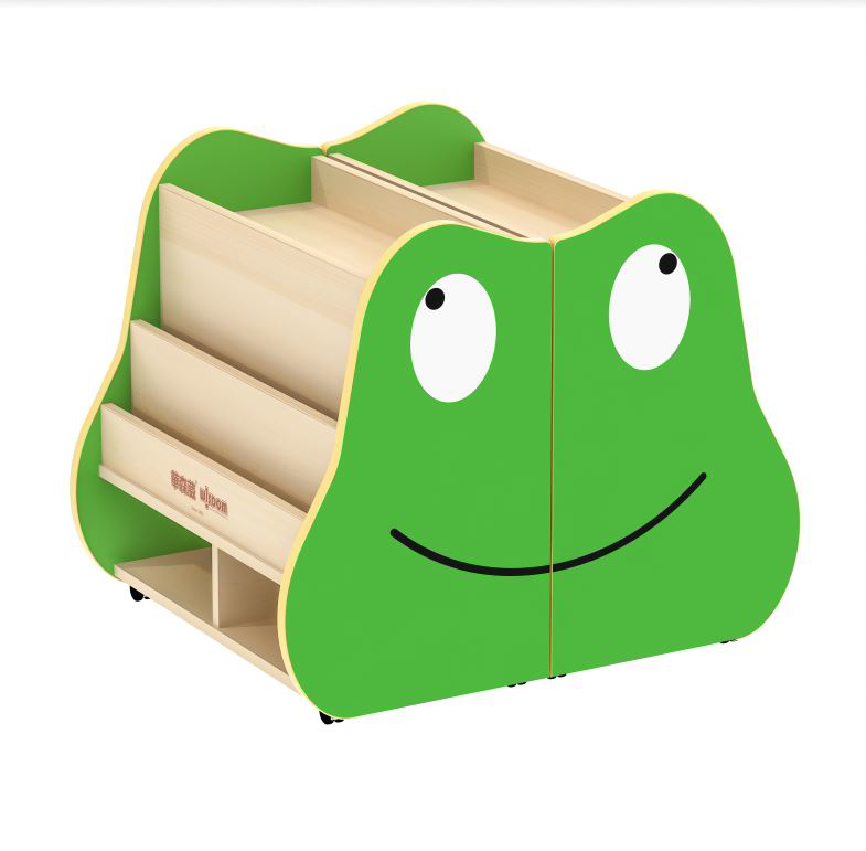 [KB1-PS003-V03-A-] Boekenwagen kikker