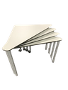 Driehoektafel 80 x 80 x 80 cm (L x B x D) -  pakket 4 stuks