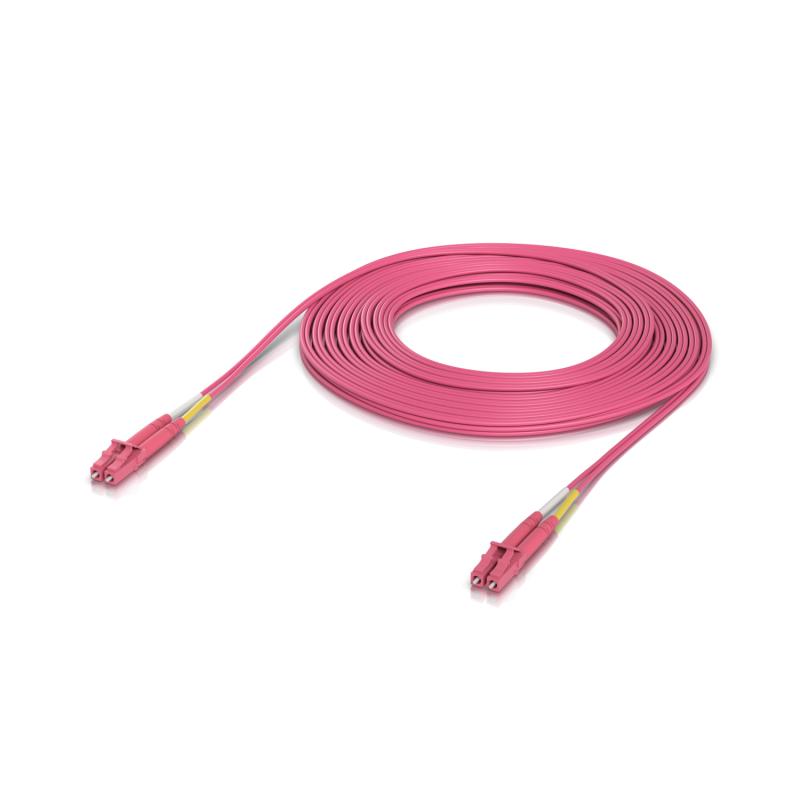 [UACC-OFC-M2-LULU-10M] Ubiquiti OM4 Duplex LC UPC Fiber Patch Cable, 10m