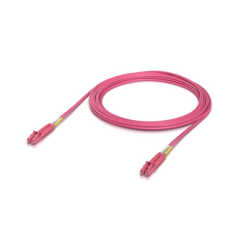 Ubiquiti OM4 Duplex LC UPC Fiber Patch Cable, 5m