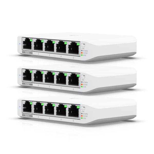 Ubiquiti UniFi Switch Flex Mini, 3-pack