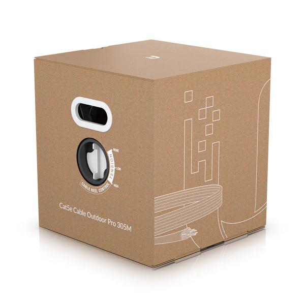 [UACC-Cable-C5e-Outdoor-Pro-305M-W] Ubiquiti UniFi Outdoor Cable 305m, Cat5e, wit