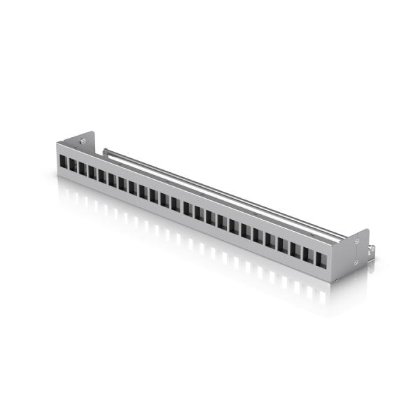 [UACC-Rack-Panel-Patch-Blank-24] Ubiquiti 24-Port Blank Keystone Patch Panel